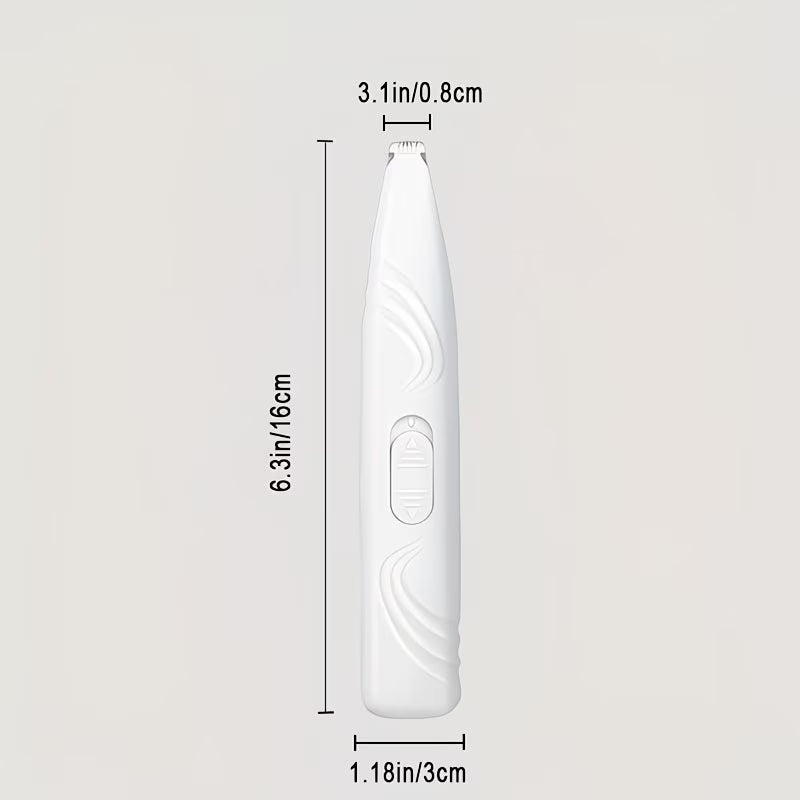 Cordless Pet Trimmer – Gentle, Quiet & Precise Grooming for Eyes & Paws