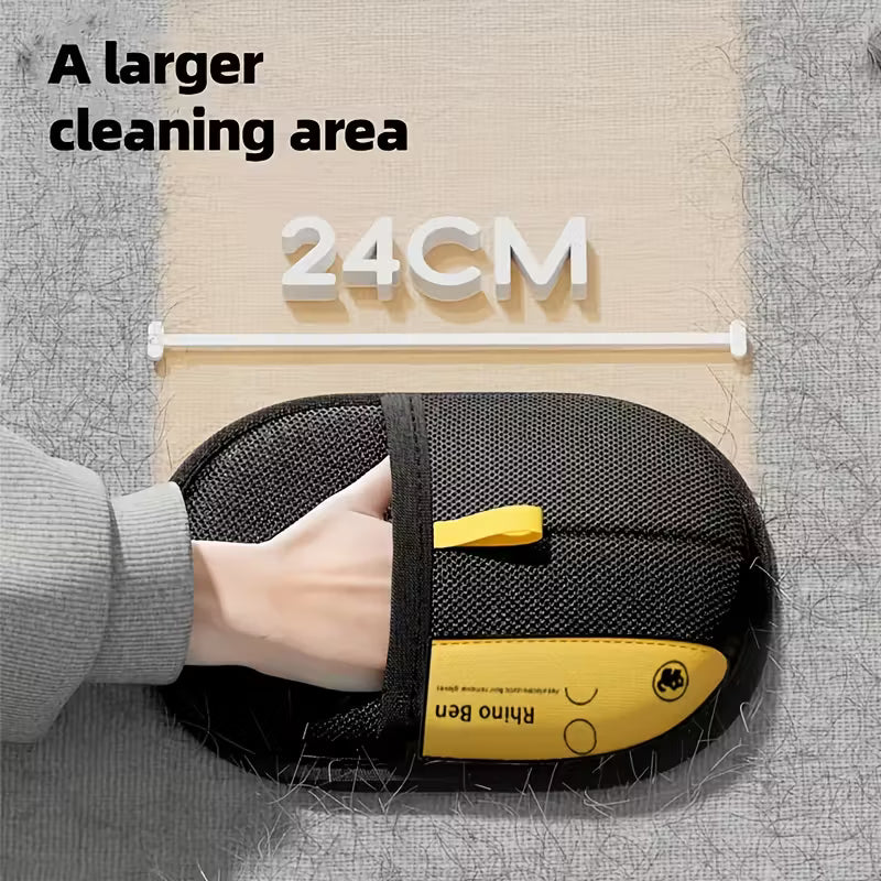 Hair removal glove