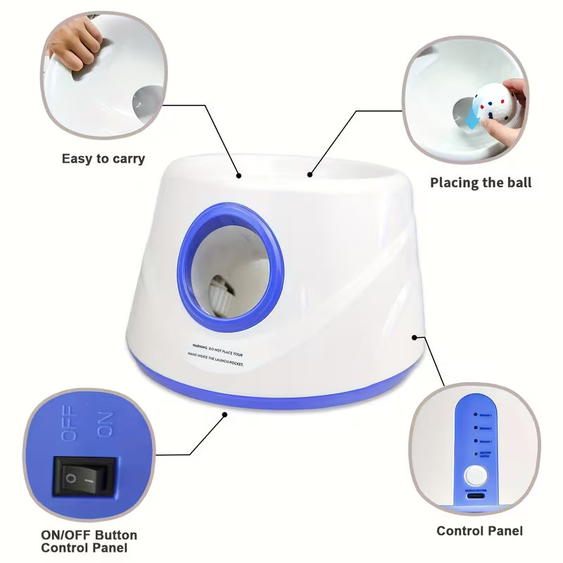 Automatic Dog Ball Launcher – Hands-Free Fetch & Endless Playtime