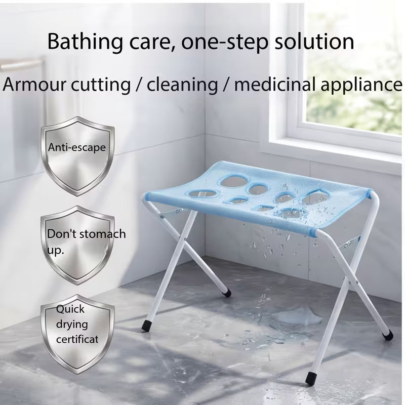 Premium Pet Grooming Hammock Stand – Stress-Free Bathing, Nail Trimming & Grooming Table