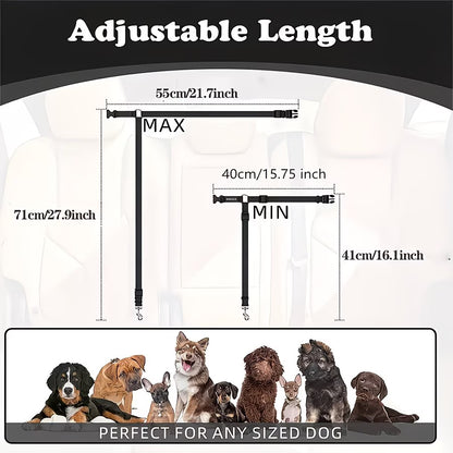 Secure Dog Car Seat Belt & Safety Tether
