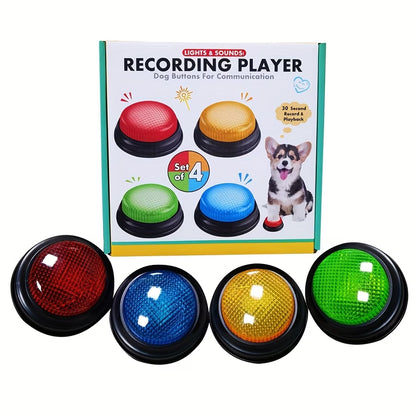 Interactive Dog Talking Buttons – Record & Communicate with Your Pet