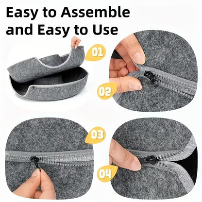 3-in-1 Cat Tunnel Bed – Cosy Hideout, Play & Scratch Lounge