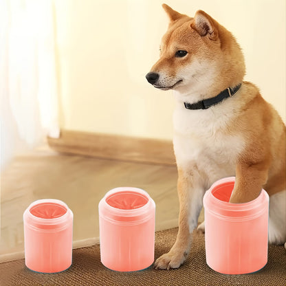 Portable Dog Paw Cleaner – Quick & Easy Mud Remover Cup