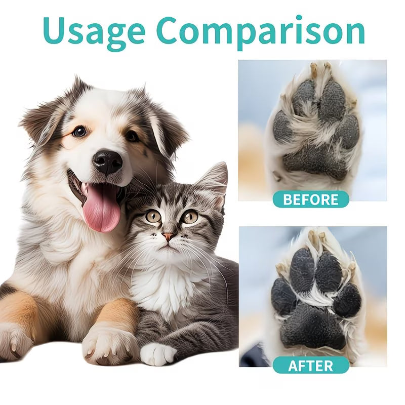 Waterless Pet Paw Cleaner Foam - No-Rinse Gentle Cleanser for Dogs & Cats