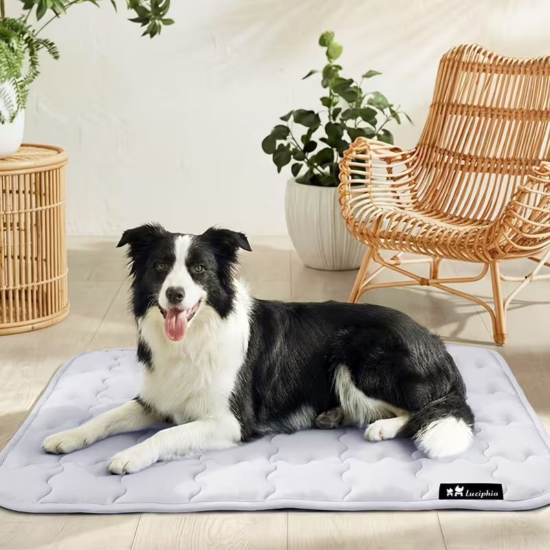 Self-Cooling Pet Mat – Non-Slip Cooling Pad for Dogs & Cats