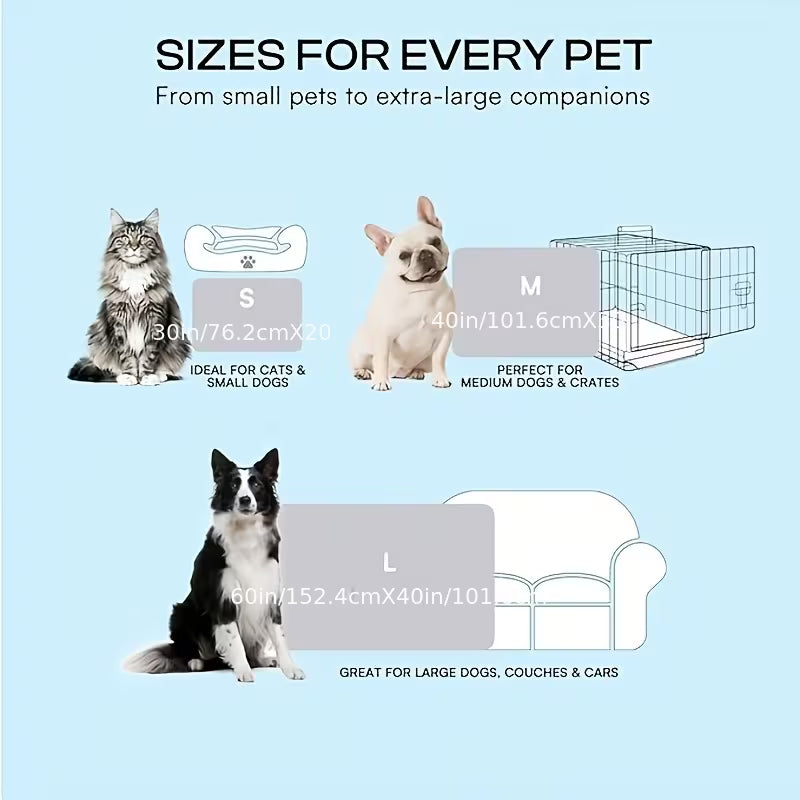 Self-Cooling Pet Mat – Non-Slip Cooling Pad for Dogs & Cats