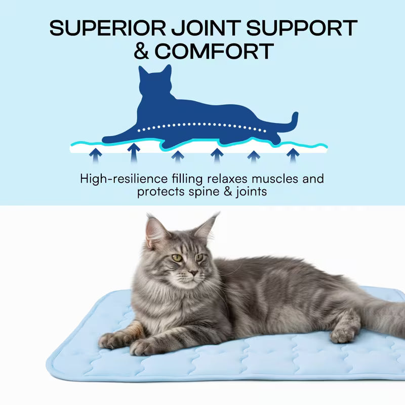 Self-Cooling Pet Mat – Non-Slip Cooling Pad for Dogs & Cats