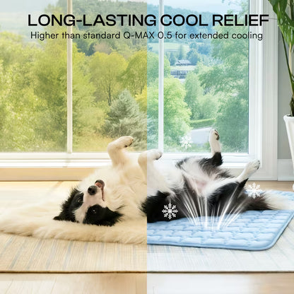 Self-Cooling Pet Mat – Non-Slip Cooling Pad for Dogs & Cats