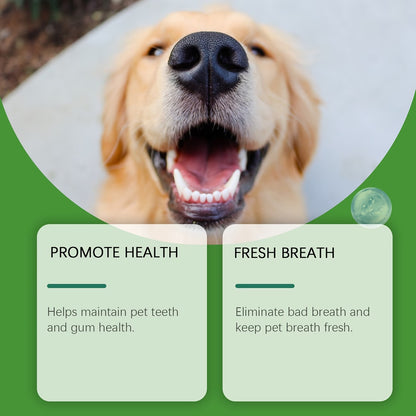 Premium Dog Dental Cleaning Powder – Fresh Breath & Plaque Care