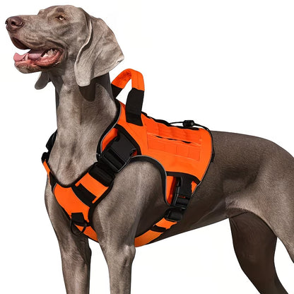 Tactical No-Pull Dog Harness with Handle – Adjustable, Heavy-Duty & Secure Fit