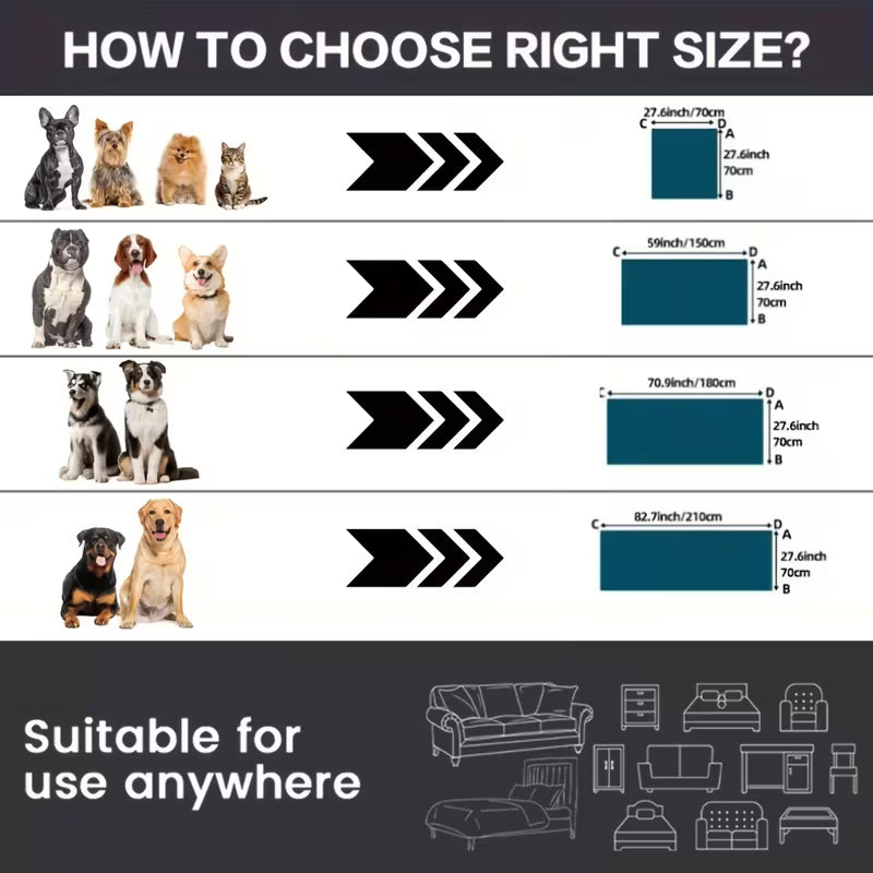 Premium Soft Dog Bed Mat – Cozy, Washable & Non-Slip Comfort Pad