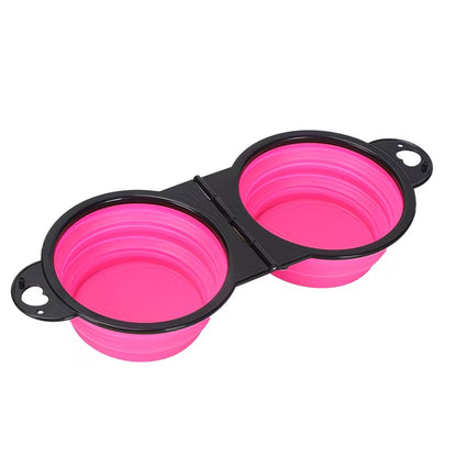 Collapsible Travel Dog Bowl – Food & Water On the Go