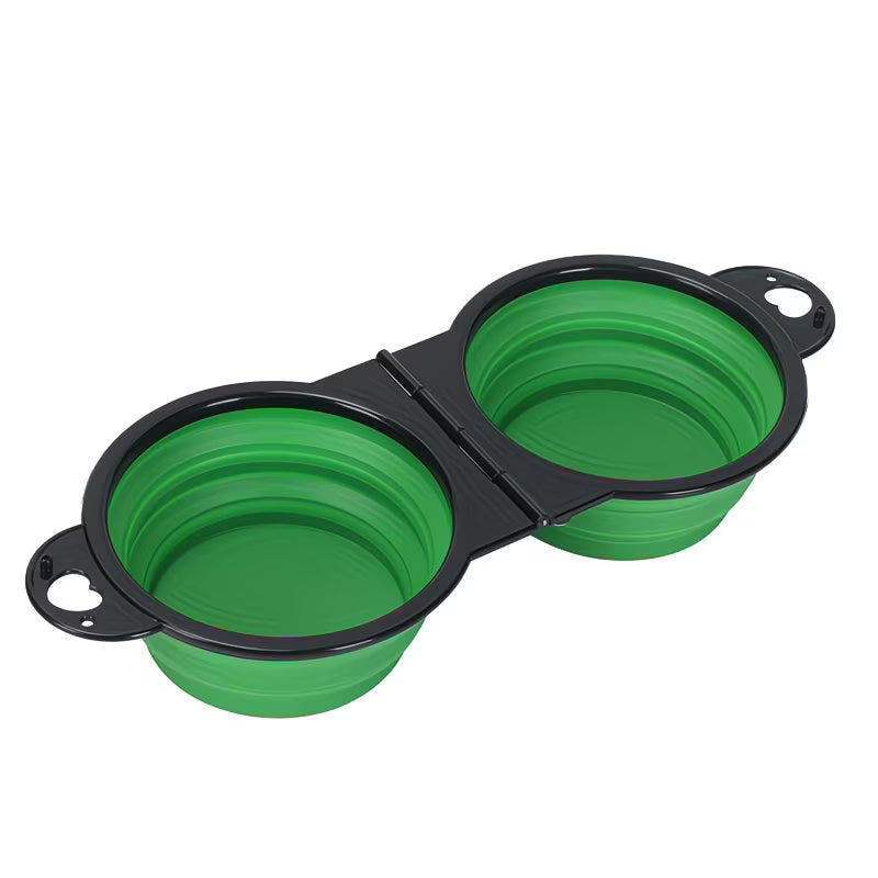 Collapsible Travel Dog Bowl – Food & Water On the Go