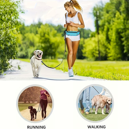Hands-Free Dog Walking Belt & Bungee Leash
