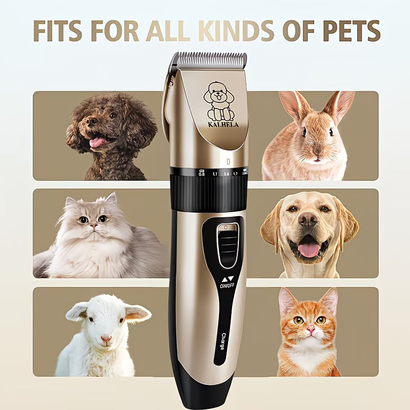 Professional Pet Hair Trimmer – Quiet, Cordless & Precision Grooming
