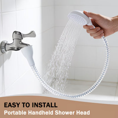 Handheld Pet Bath Shower Head – Fast, Gentle & Mess-Free Washing