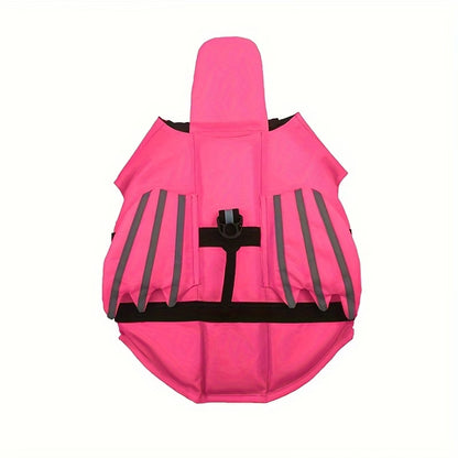PetParent™ SafeSwim Dog Life Jacket – Buoyancy Vest with Rescue Handle