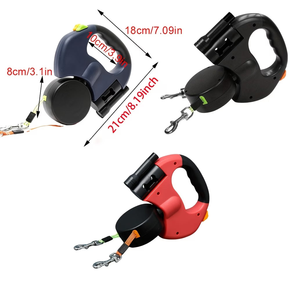 3m LED Retractable Dog Leash