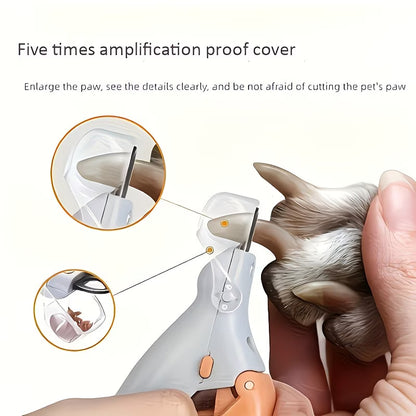 LED Pet Nail Clippers – Safe, Precise & Stress-Free Grooming