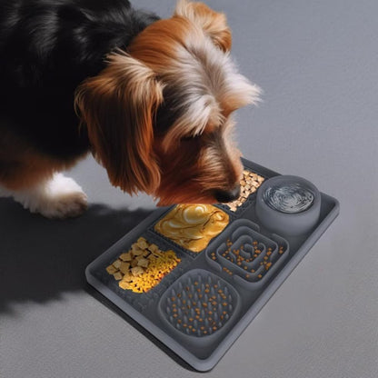 Calm & Happy Pets Lick Mat – Stress Relief Feeding Solution