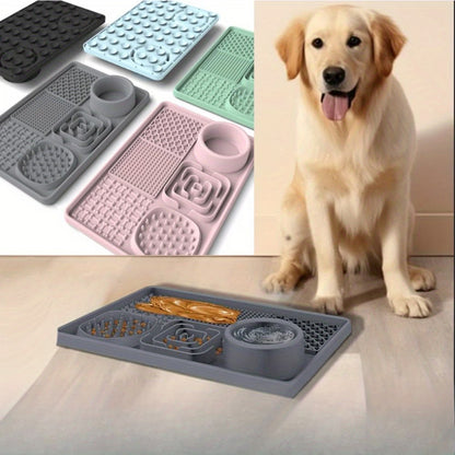 Calm & Happy Pets Lick Mat – Stress Relief Feeding Solution