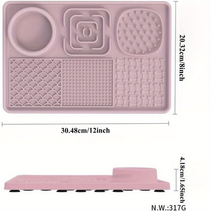 Calm & Happy Pets Lick Mat – Stress Relief Feeding Solution