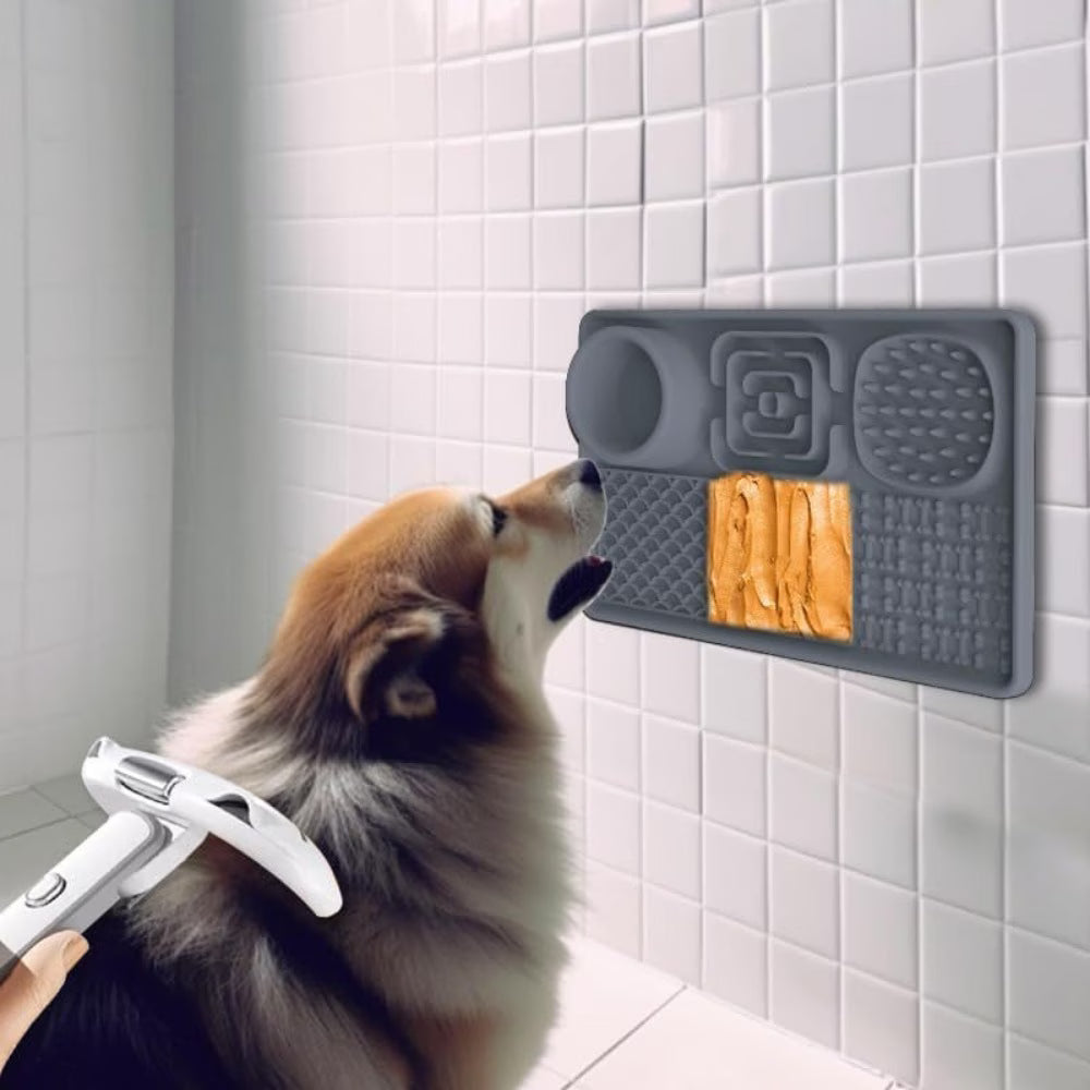 Calm & Happy Pets Lick Mat – Stress Relief Feeding Solution