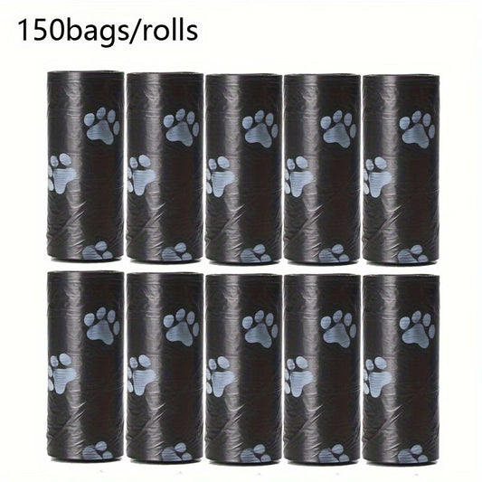Leak-Proof Dog Poop Bags – 150 Strong & Easy-Tear Waste Bags for Dog Walks