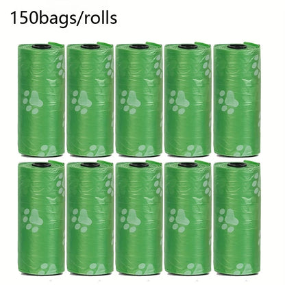 Leak-Proof Dog Poop Bags – 150 Strong & Easy-Tear Waste Bags for Dog Walks