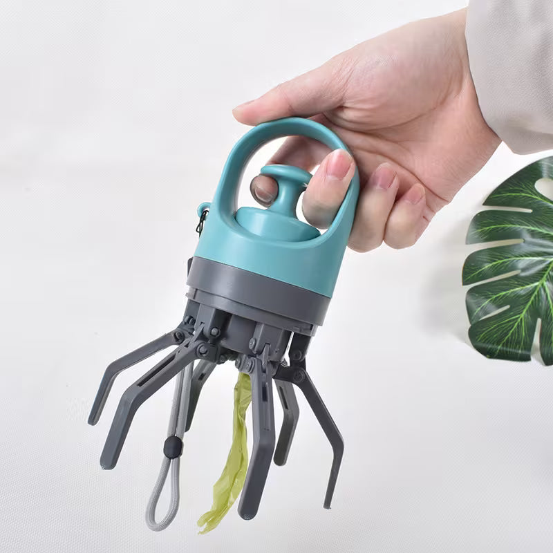 Portable Dog Poop Scooper – One-Handed, Mess-Free & Hygienic Cleanup