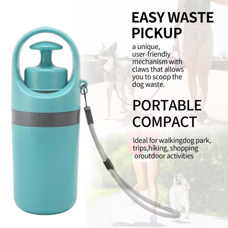 Portable Dog Poop Scooper – One-Handed, Mess-Free & Hygienic Cleanup