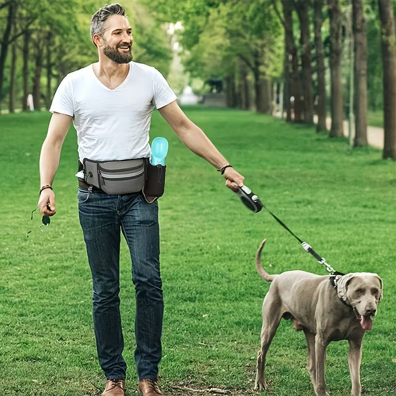 Dog Training Backpack & Snack Carrier – Portable Walking Pouch for Dogs