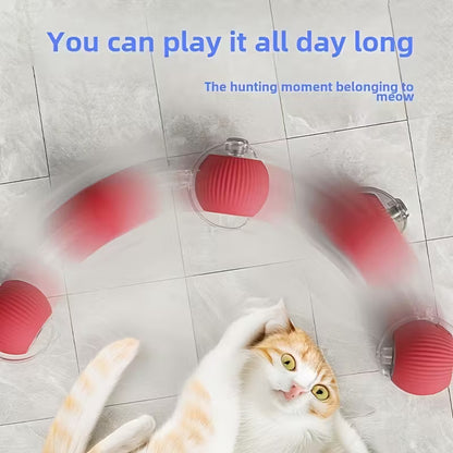 3-Pack Smart Interactive Rolling Pet Balls – Automatic Toy for Cats & Dogs