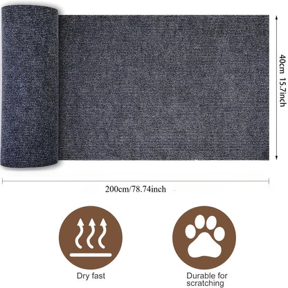 ScratchGuard Cat Furniture Protector Mat – Self-Adhesive Anti-Scratch Shield for Sofas, Doors & Walls