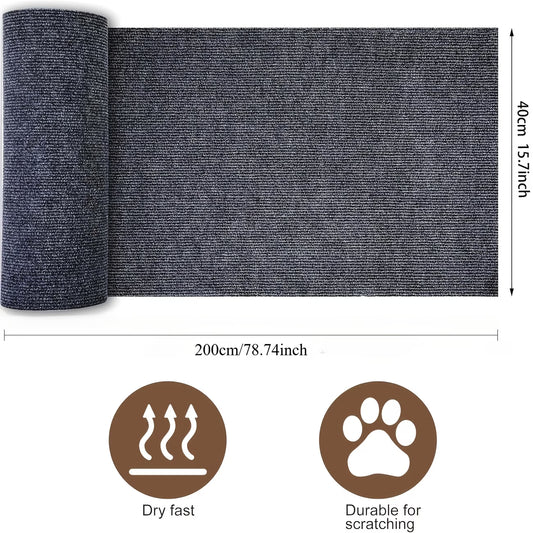 ScratchGuard Cat Furniture Protector Mat – Self-Adhesive Anti-Scratch Shield for Sofas, Doors & Walls
