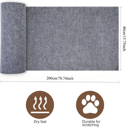 ScratchGuard Cat Furniture Protector Mat – Self-Adhesive Anti-Scratch Shield for Sofas, Doors & Walls