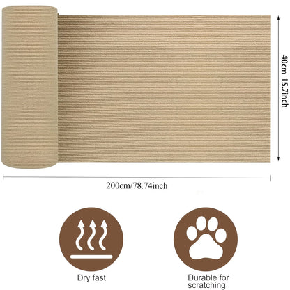 ScratchGuard Cat Furniture Protector Mat – Self-Adhesive Anti-Scratch Shield for Sofas, Doors & Walls
