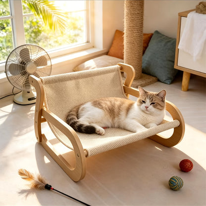 Luxury Cat Scratcher Lounge – Cozy Scratching Bed & Relaxation Chair