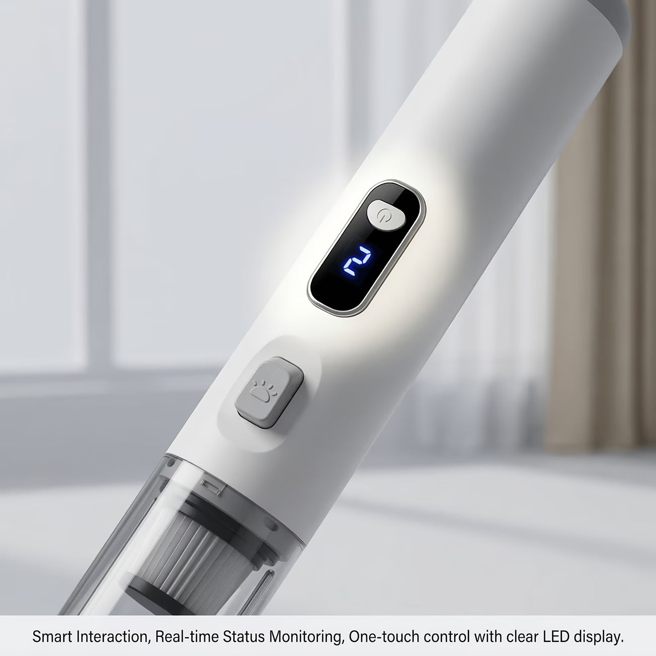 2-in-1 Pet Grooming Vacuum Brush – Mess-Free Fur Removal at Home