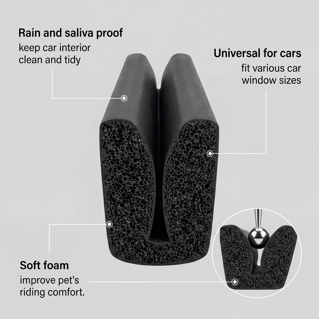 ComfortRide™ Dog Car Window Chin Support Pillow – Relaxing Travel Cushion for Pets